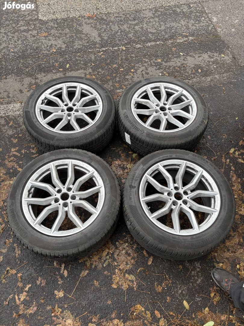 BMW gyári felni és téligumi szett jeladóval 265/50 R19