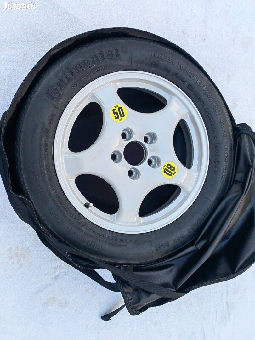BMW gyári mankókerék ALU mankó kerék+ táska+szerszám 2010-2019 Új!!!
