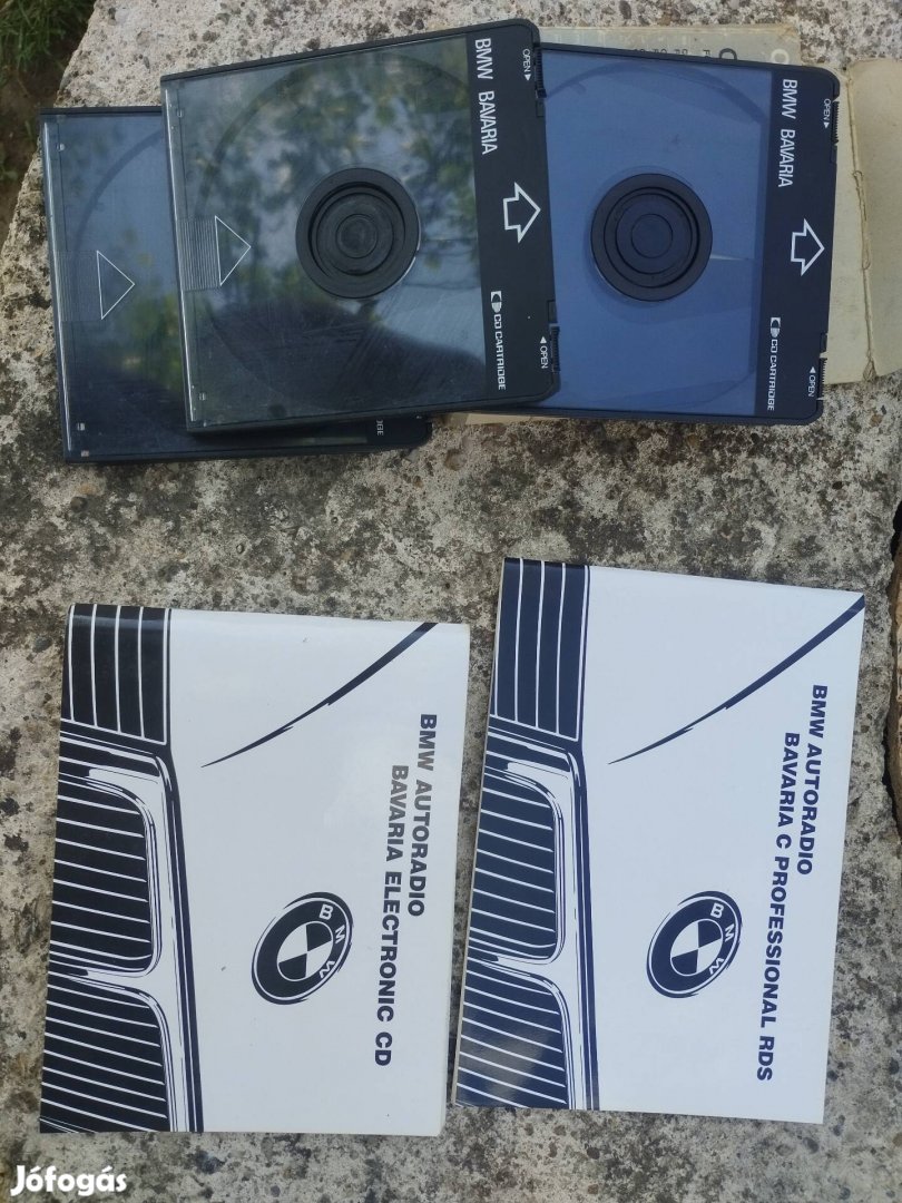 BMW gyári rádió használati útmutató+cartridge 