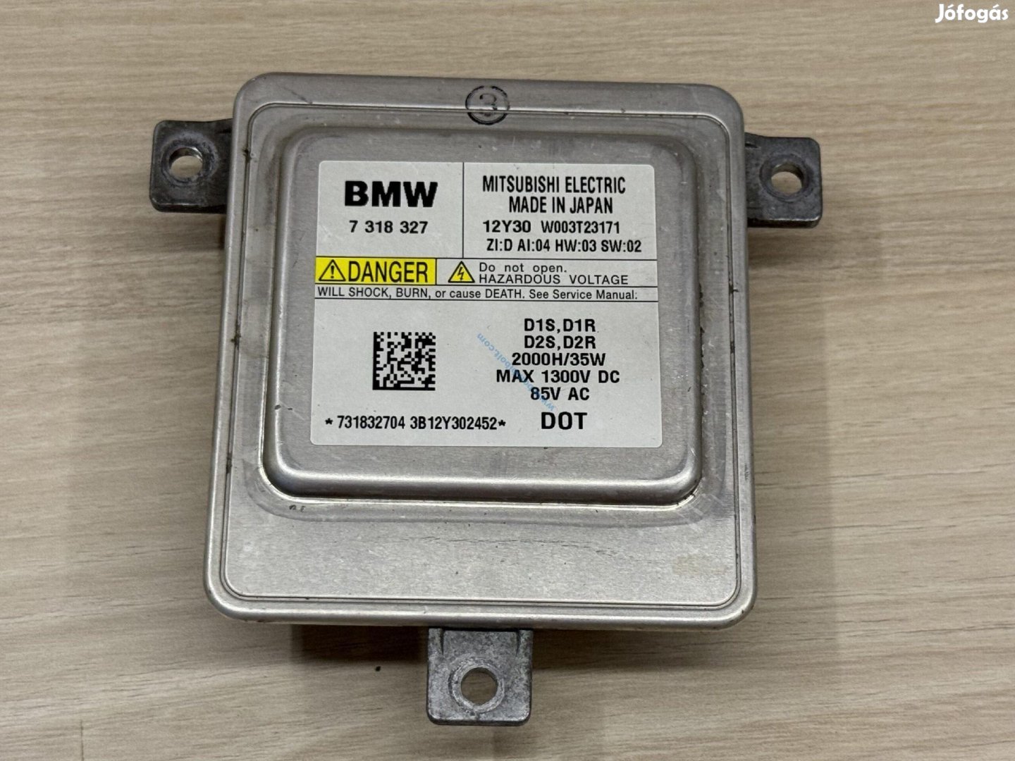 BMW gyári xenon modul F10 F11 F07, 7 318 327, 7318327