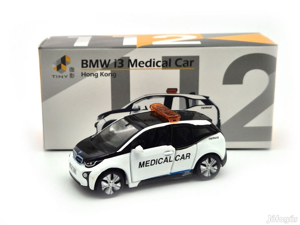 BMW i3 Medical Car Ambulance (2014) -  Tiny Toys - 1:64