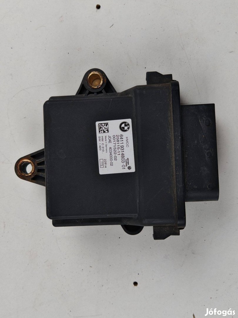 BMW i3 hőpumpa vezérlő egység (használt) 64119314803