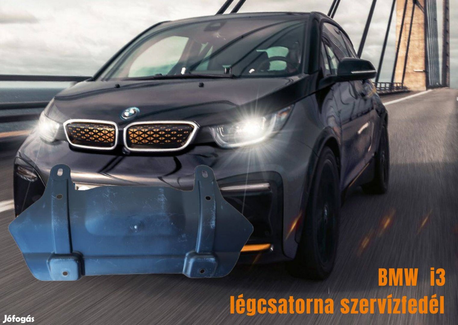 BMW i3 i01 2013-2024 légterelő - légcsatorna szervízfedél 51747305658