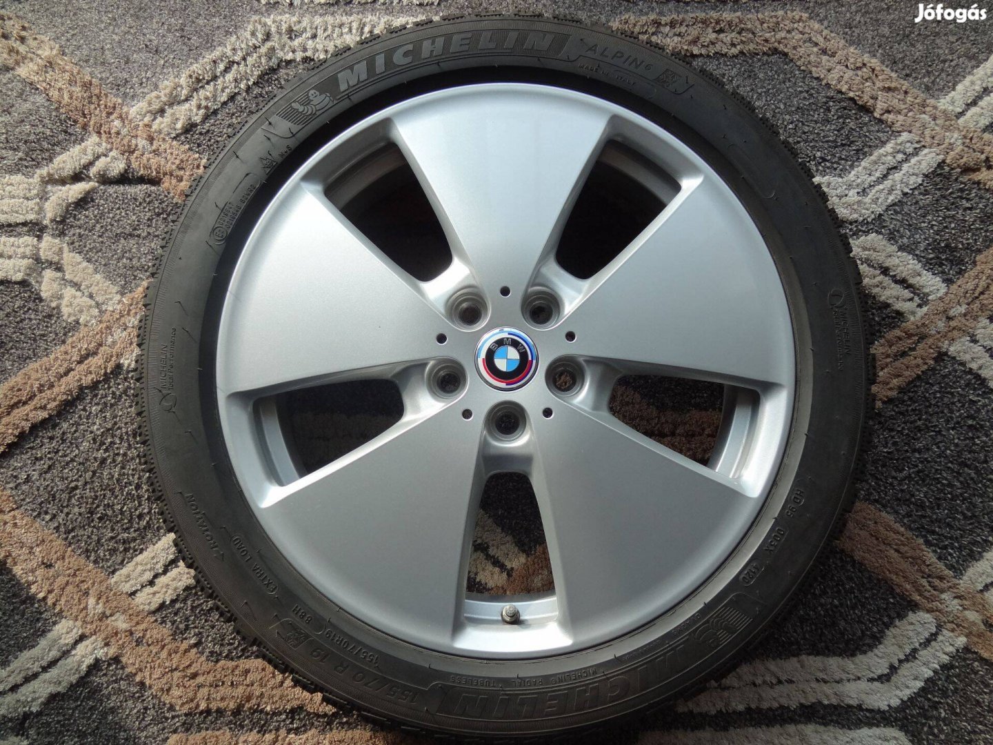 BMW i3 i3S téli szett 19-es Pizza alufelni + Michelin téli gumi