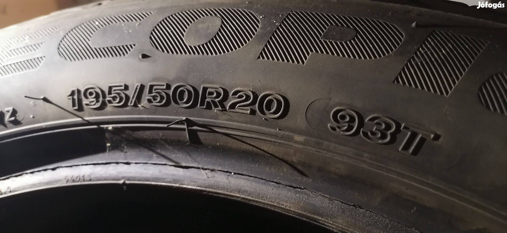 BMW i3 i3s 20" Bridgestone 195/50r20 nyári gumi