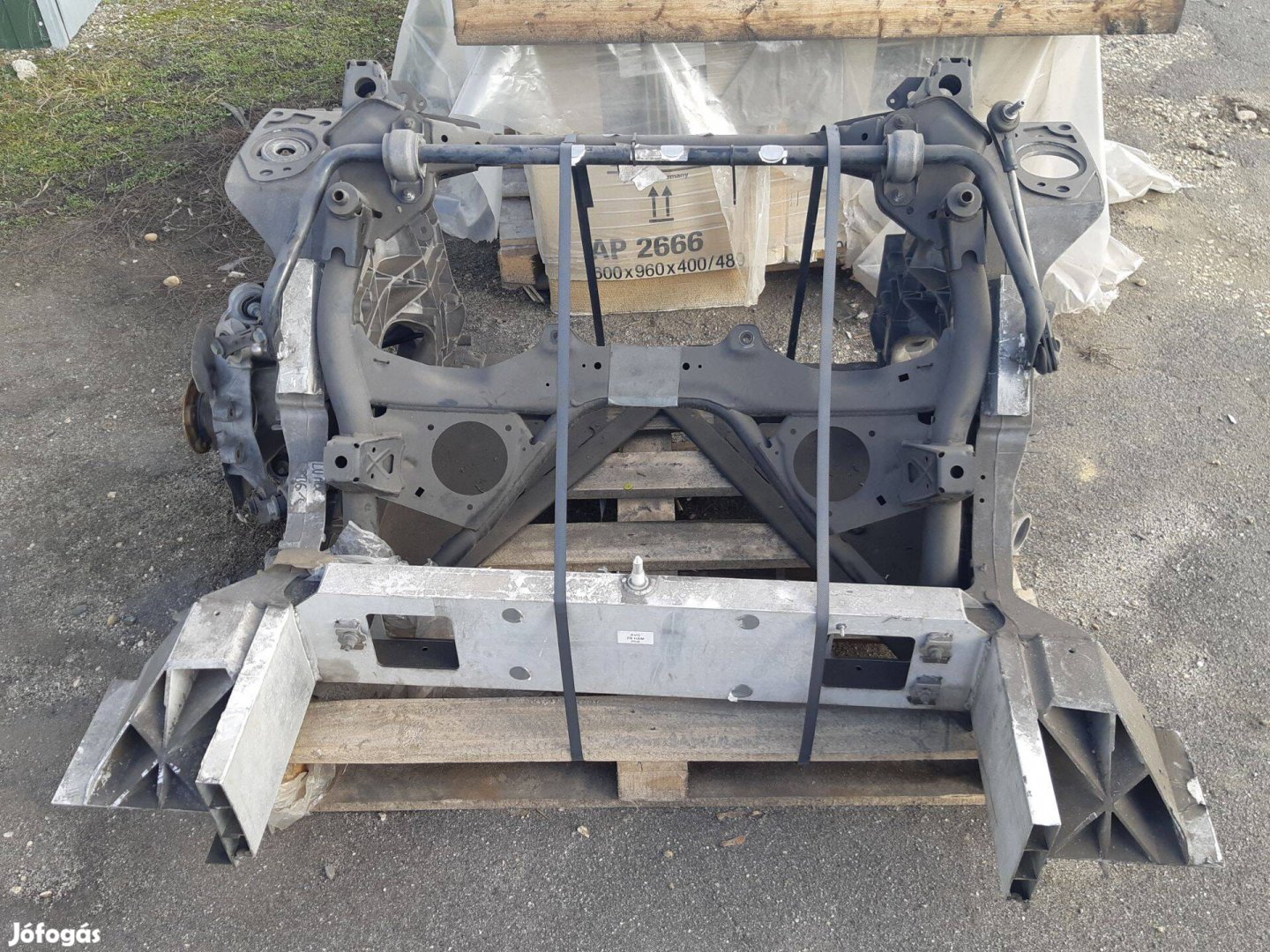 BMW i3 komplett frame: bölcső csonkállvány gátló STAB rúd jobb oldali