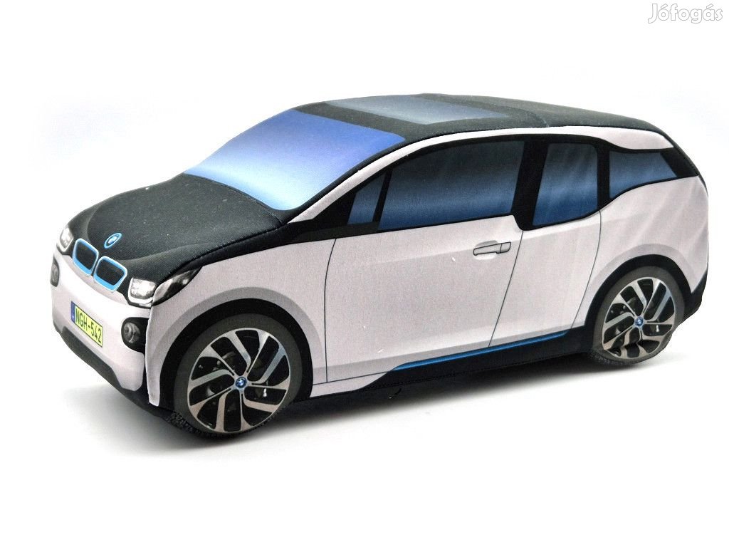 BMW i3 plüss autó- szürke