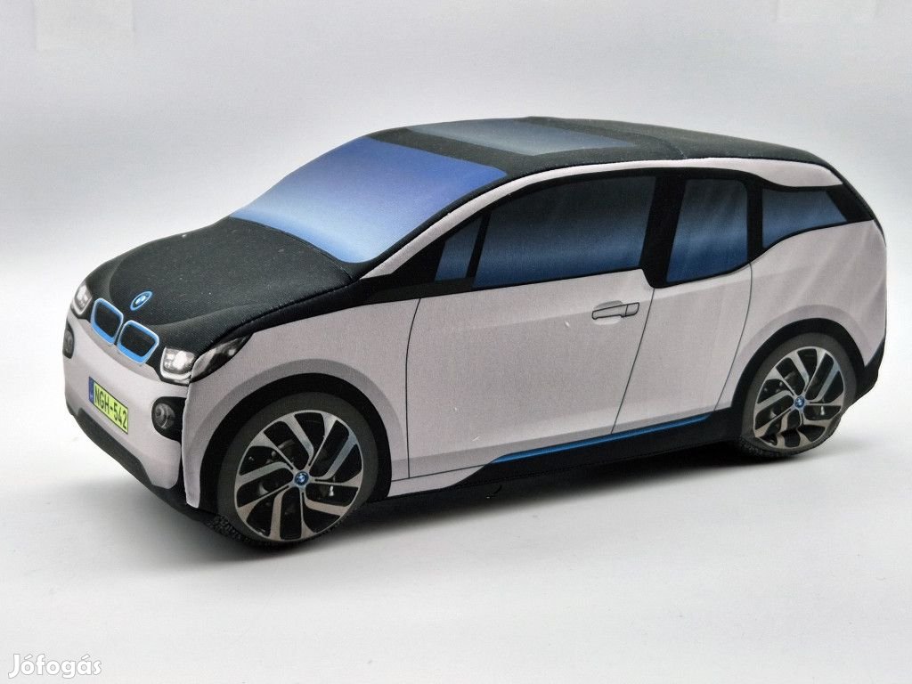 BMW i3 plüss autó- szürke