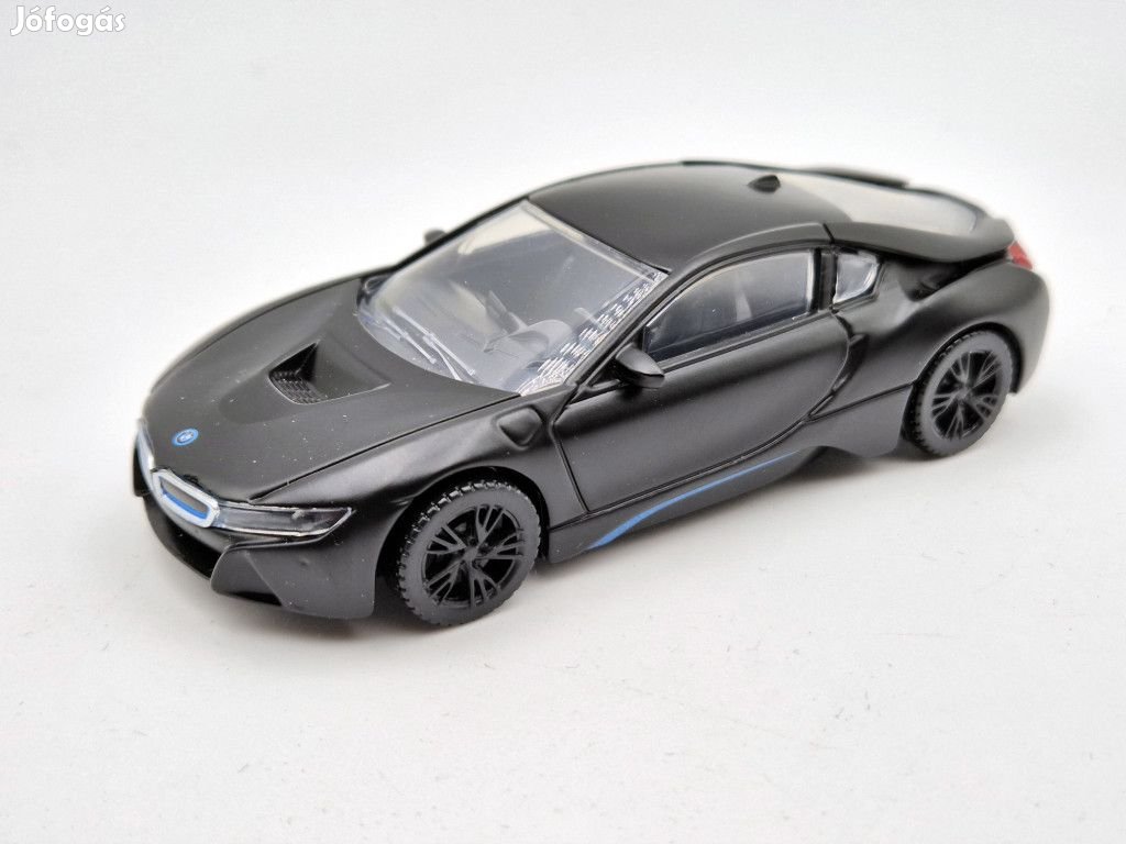 BMW i8 fekete Rastar - modellautó 1:43
