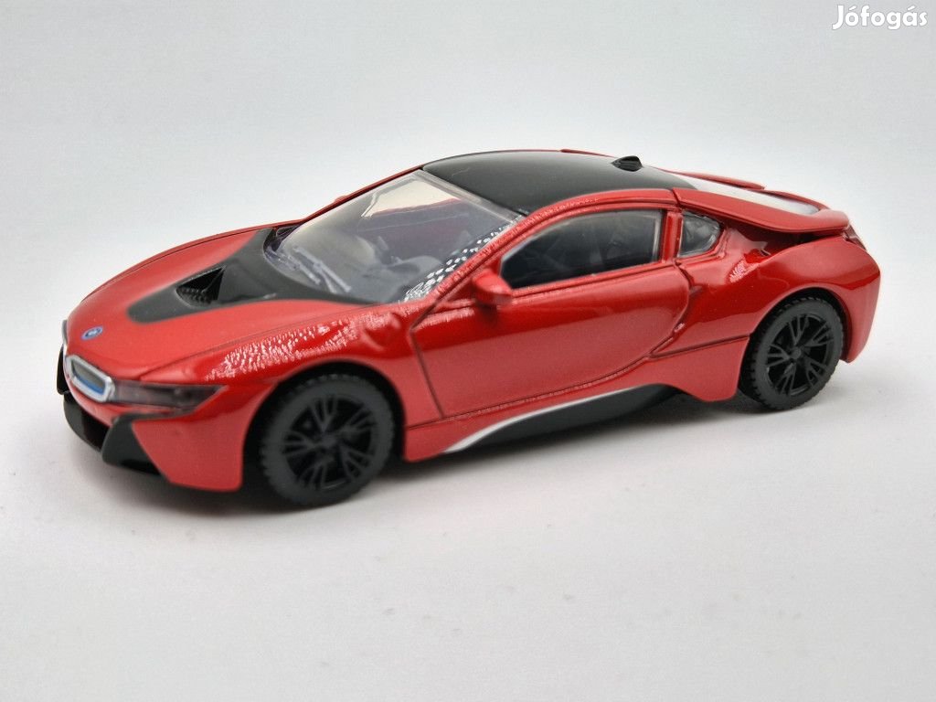 BMW i8 piros Rastar - modellautó 1:43