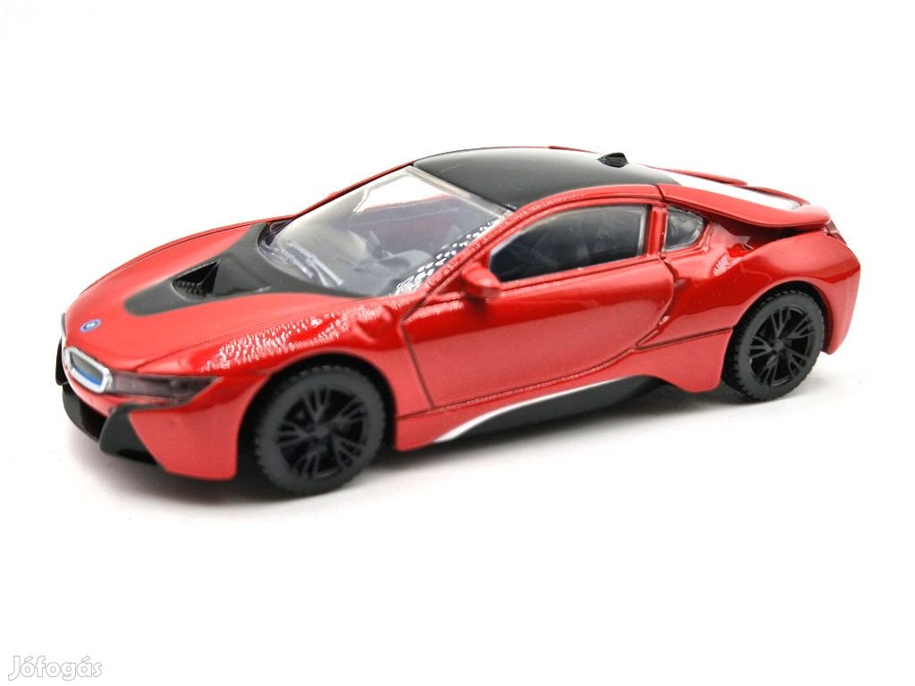 BMW i8 piros Rastar - modellautó 1:43