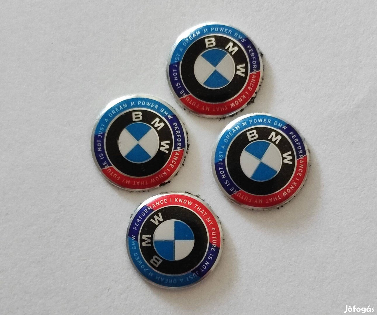 BMW indítókulcs (autó kulcs) jubileumi embléma (logó) 14 mm-es