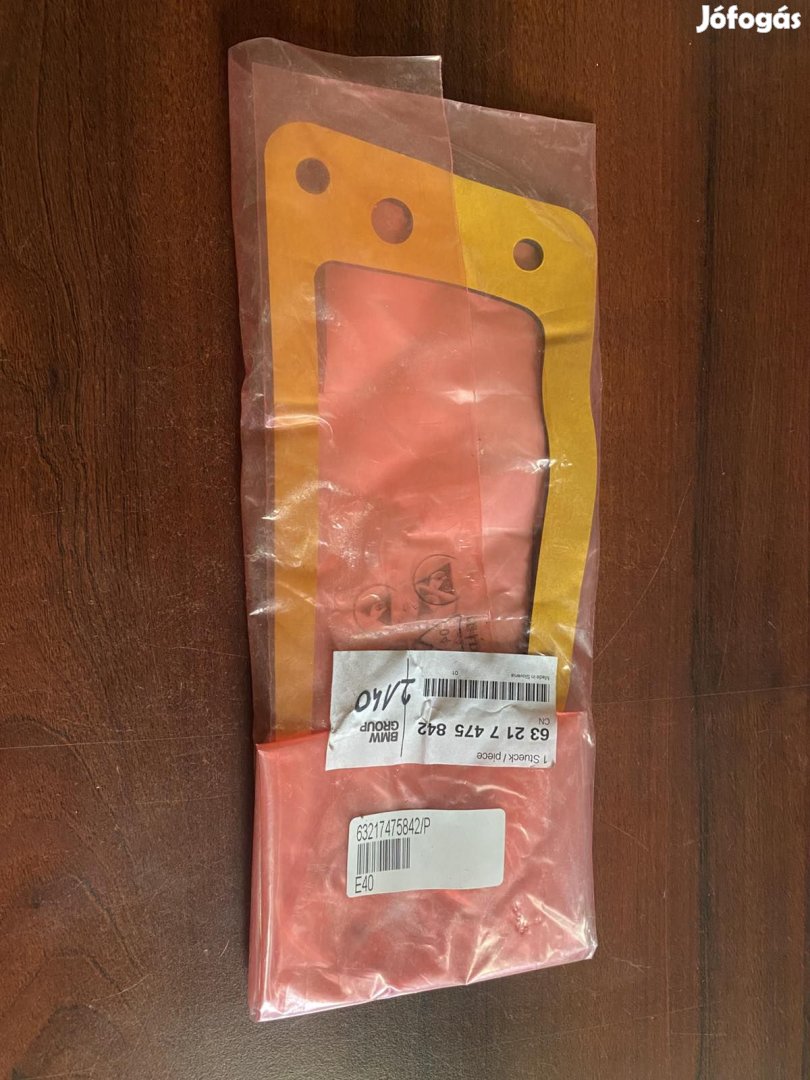 BMW jobb hátsó lámpa tömítés 63217475842 eladó