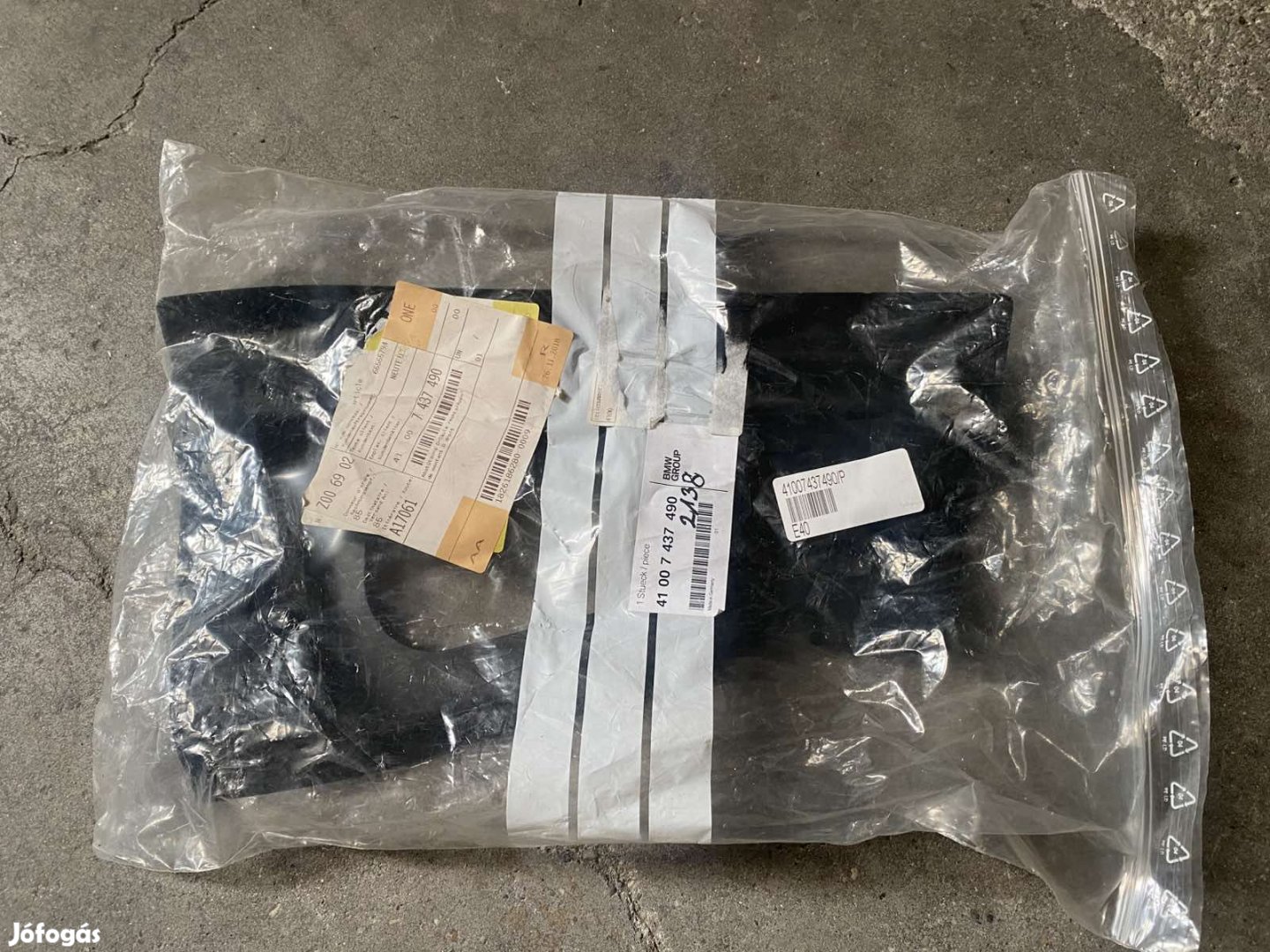 BMW jobb oldali D- oszlop tartó 41007437490 eladó