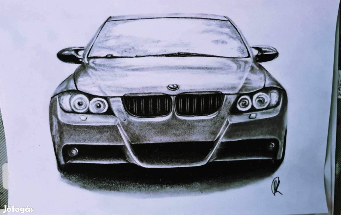 BMW kézműves rajz