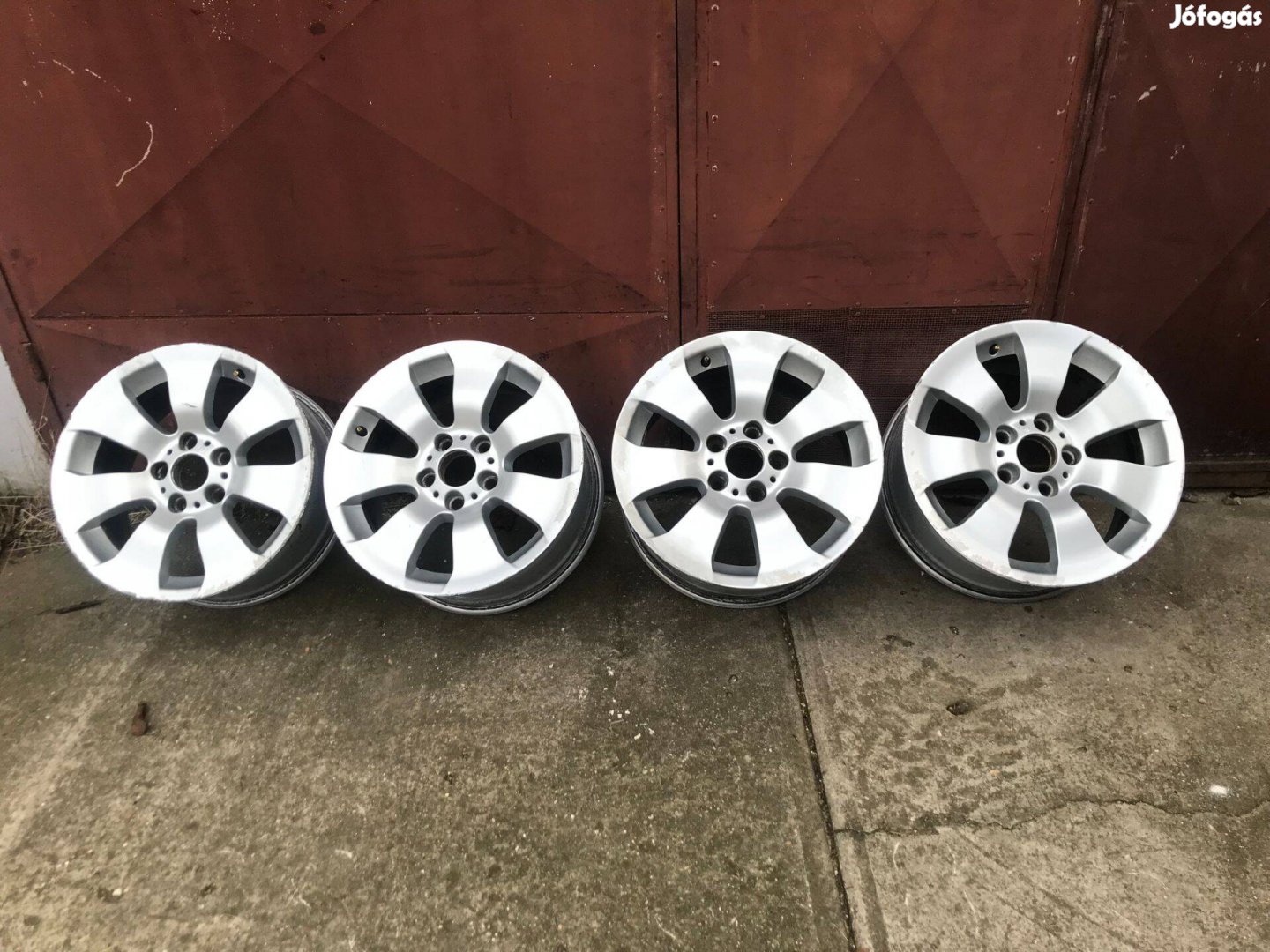 BMW style 158 (E90) gyári 17" -os 5x120 alufelni garnitúra eladó