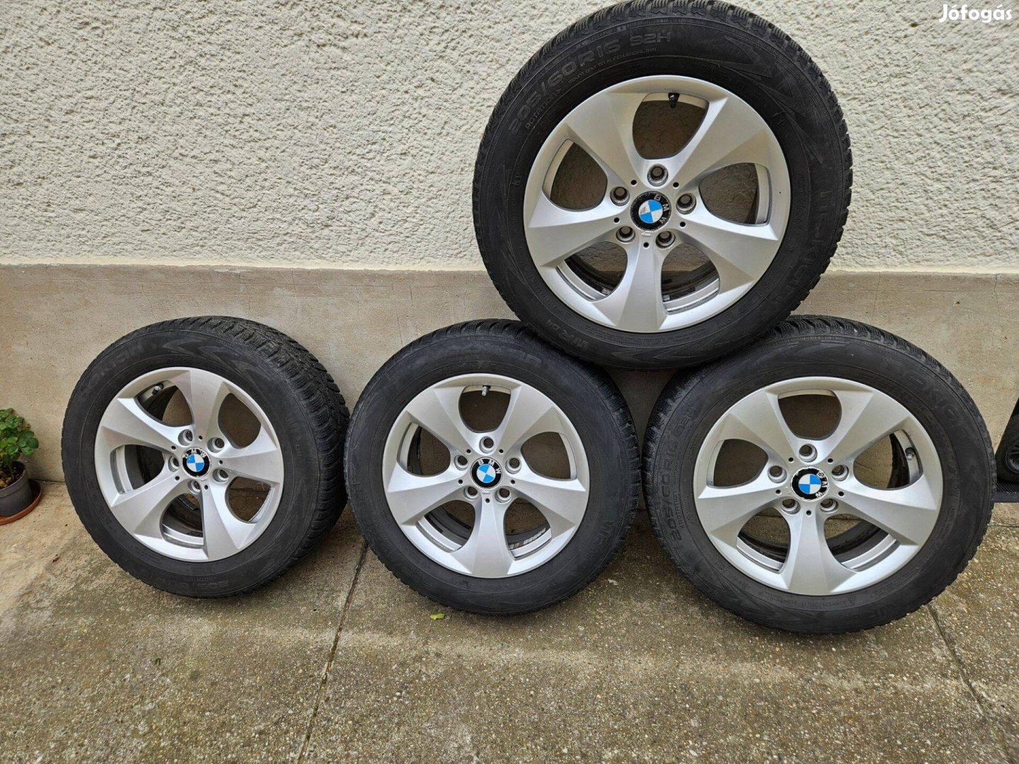 BMW téli gumi és felni garnitúra
