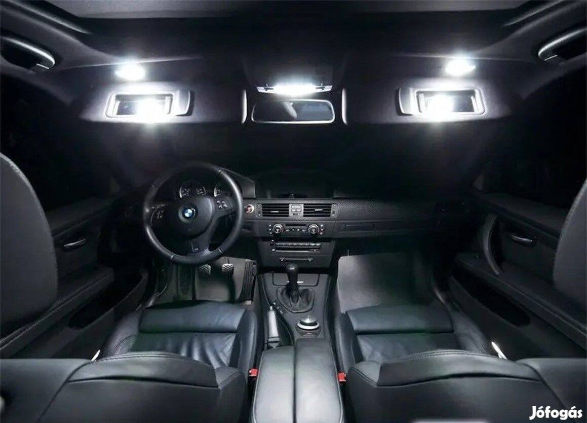 BMW utastér LED izzószett (E46, E90, E39, E60, F10) 6000K hidegfehér