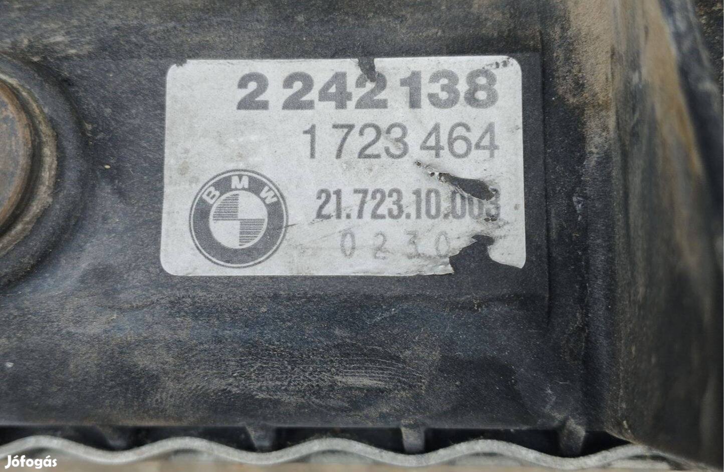BMW vízhűtő eladó