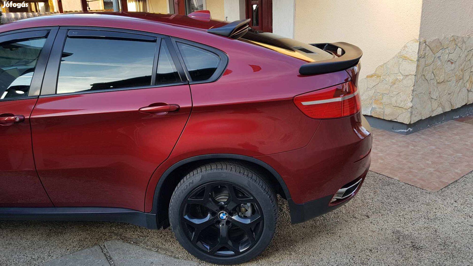 BMW x6 E71 Hamann hátsó szárny