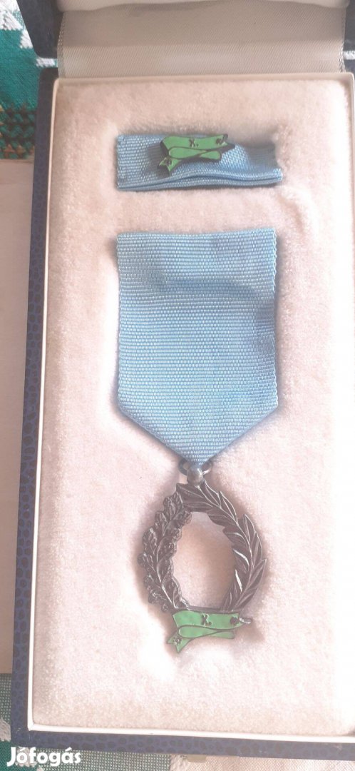 BM 10 éves rendőrségi szolgálati jel