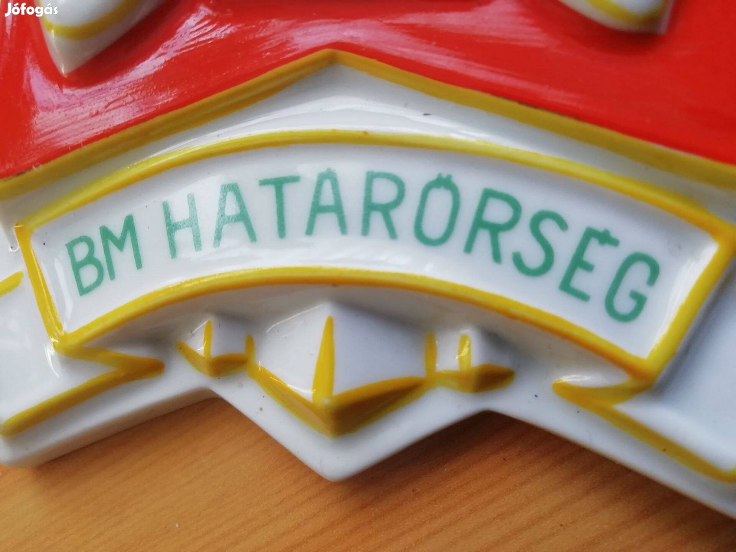 BM Határörség hollóházi porcelán