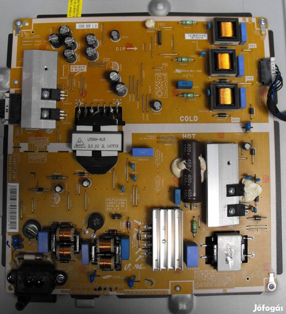 BN44-00709A Samsung UE48H6270Ssxzg tápegység