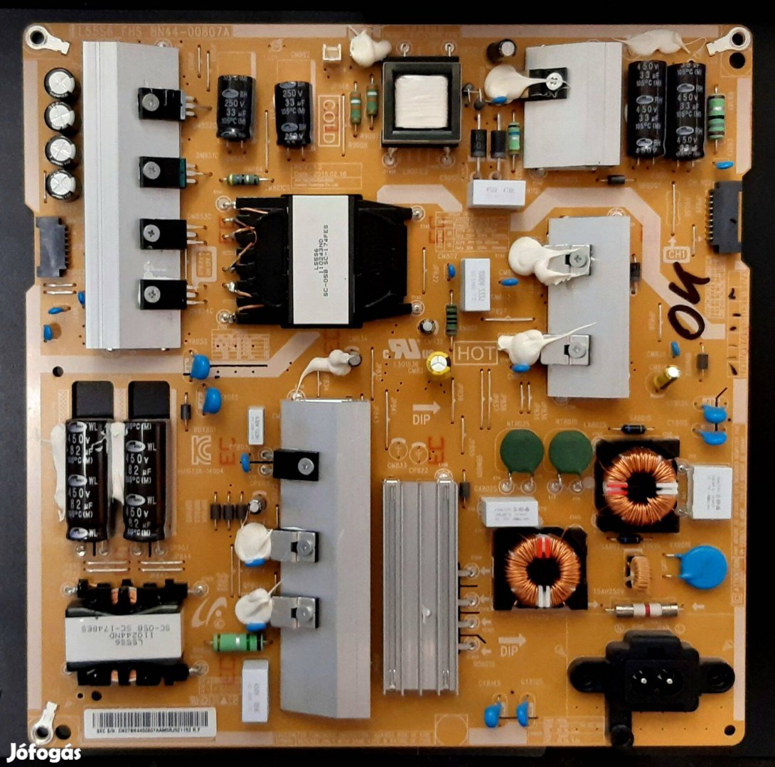 BN44-00807A Samsung UE55MU6179Uxzg tápegység