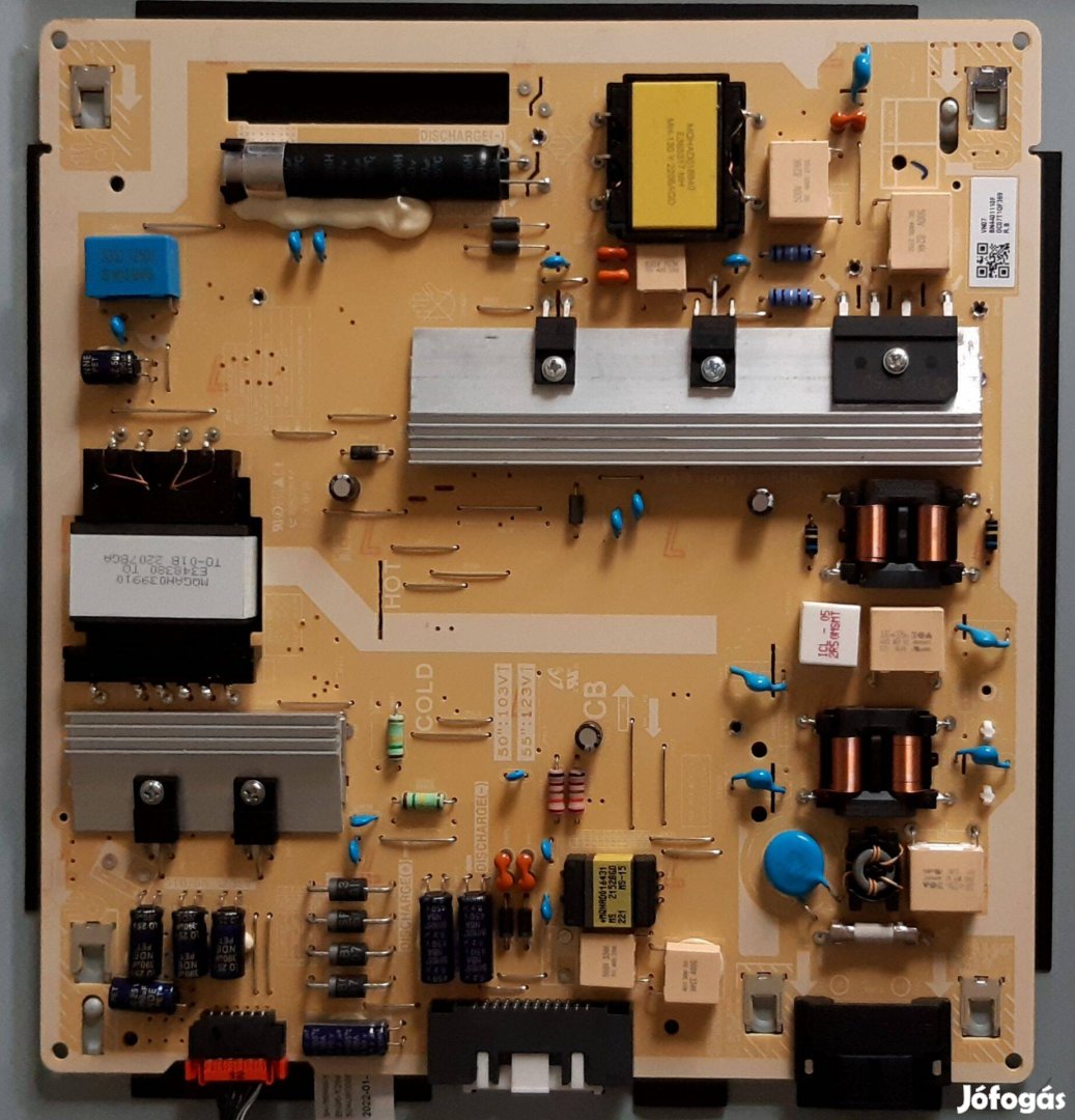 BN44-01110F Samsung UE50BU8002Kxxh tápegység