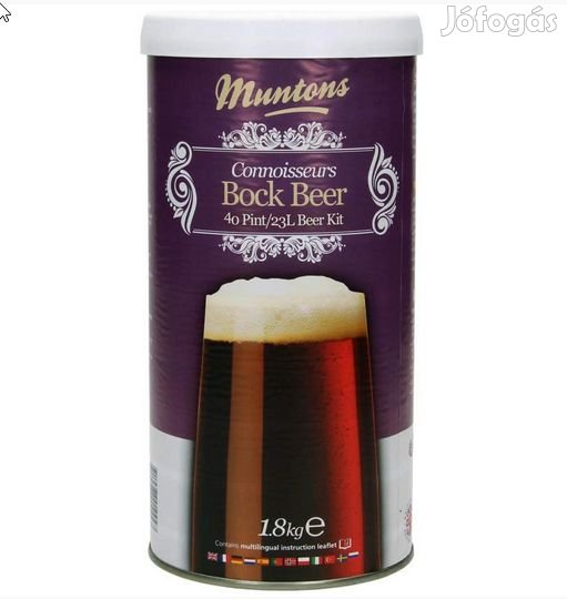 BOCK BEER  1,8kg SörsŰrítmény (MUNTONS)  (566)