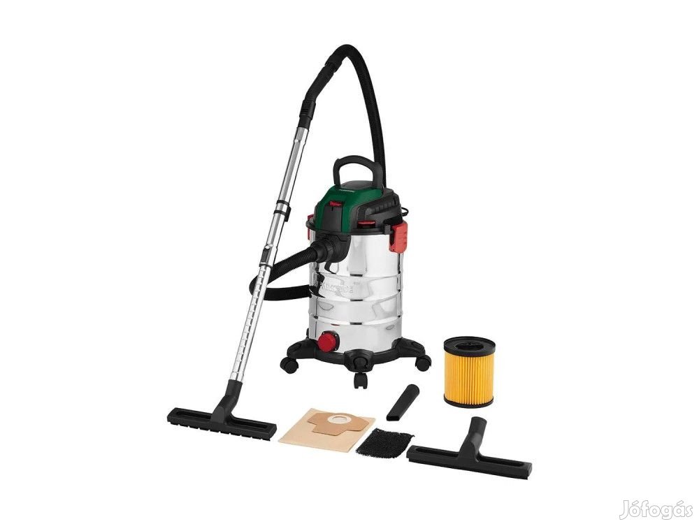 BONTOTT Parkside PWD 25 C4  inox 25 literes 1400W nemesacél száraz -