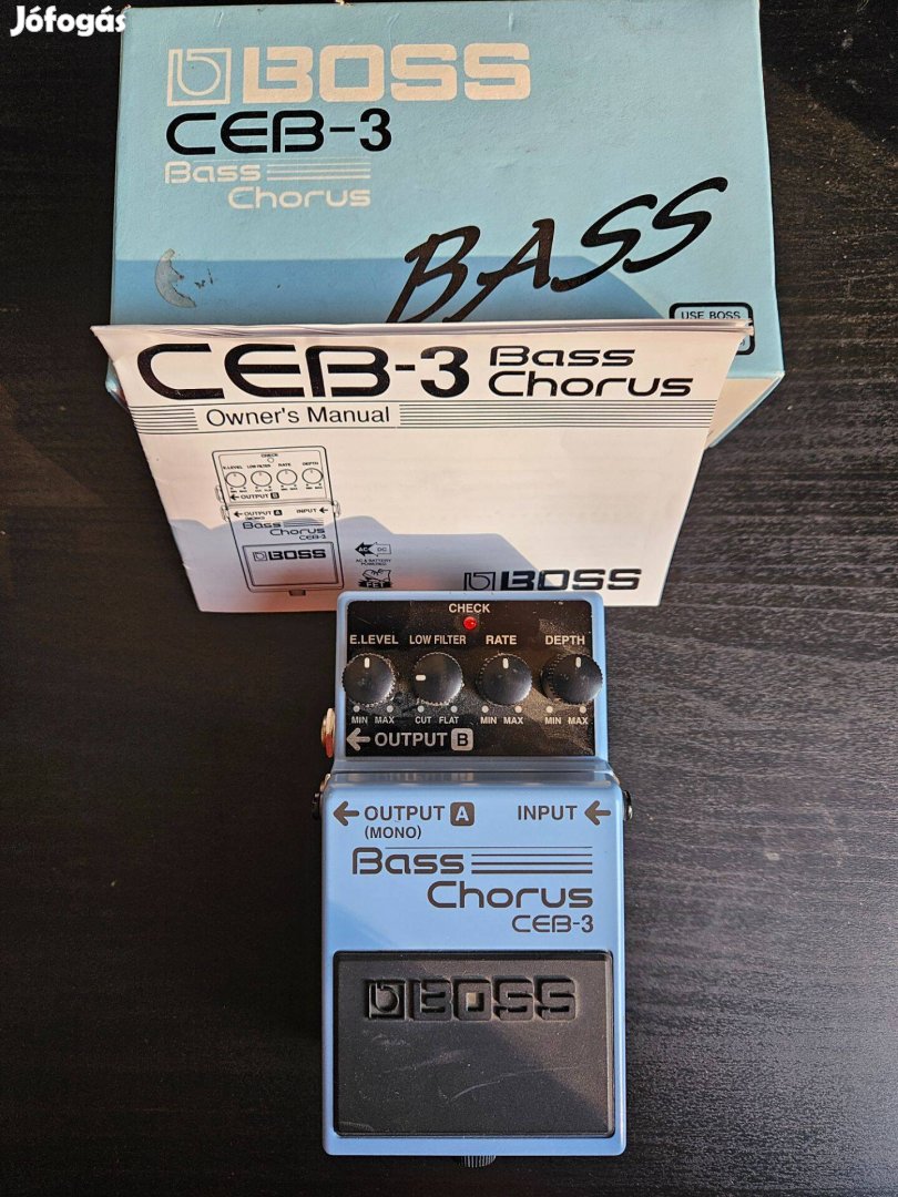 BOSS CEB-3 basszusgitár kóruspedál