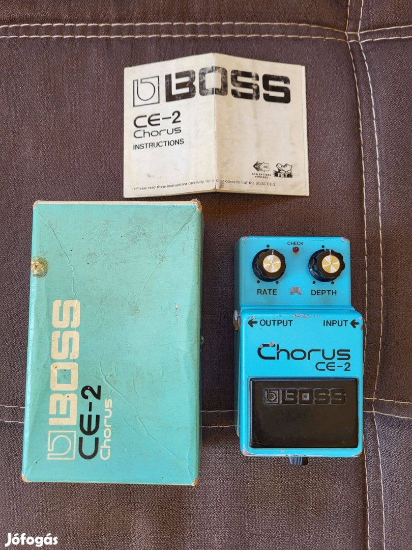 BOSS CE-2 Black Label effekt gitár pedál