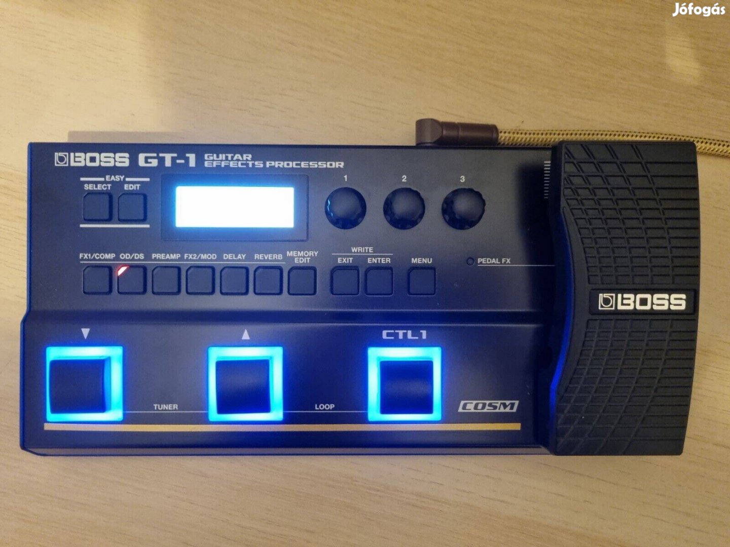 BOSS GT-1 Gitár multieffekt effekt processzor usb külső hangkártya