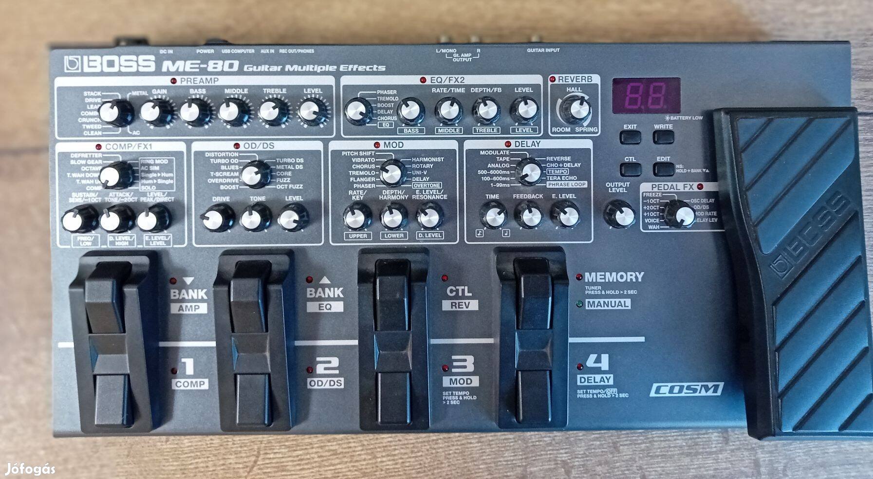 BOSS ME-80 multieffekt