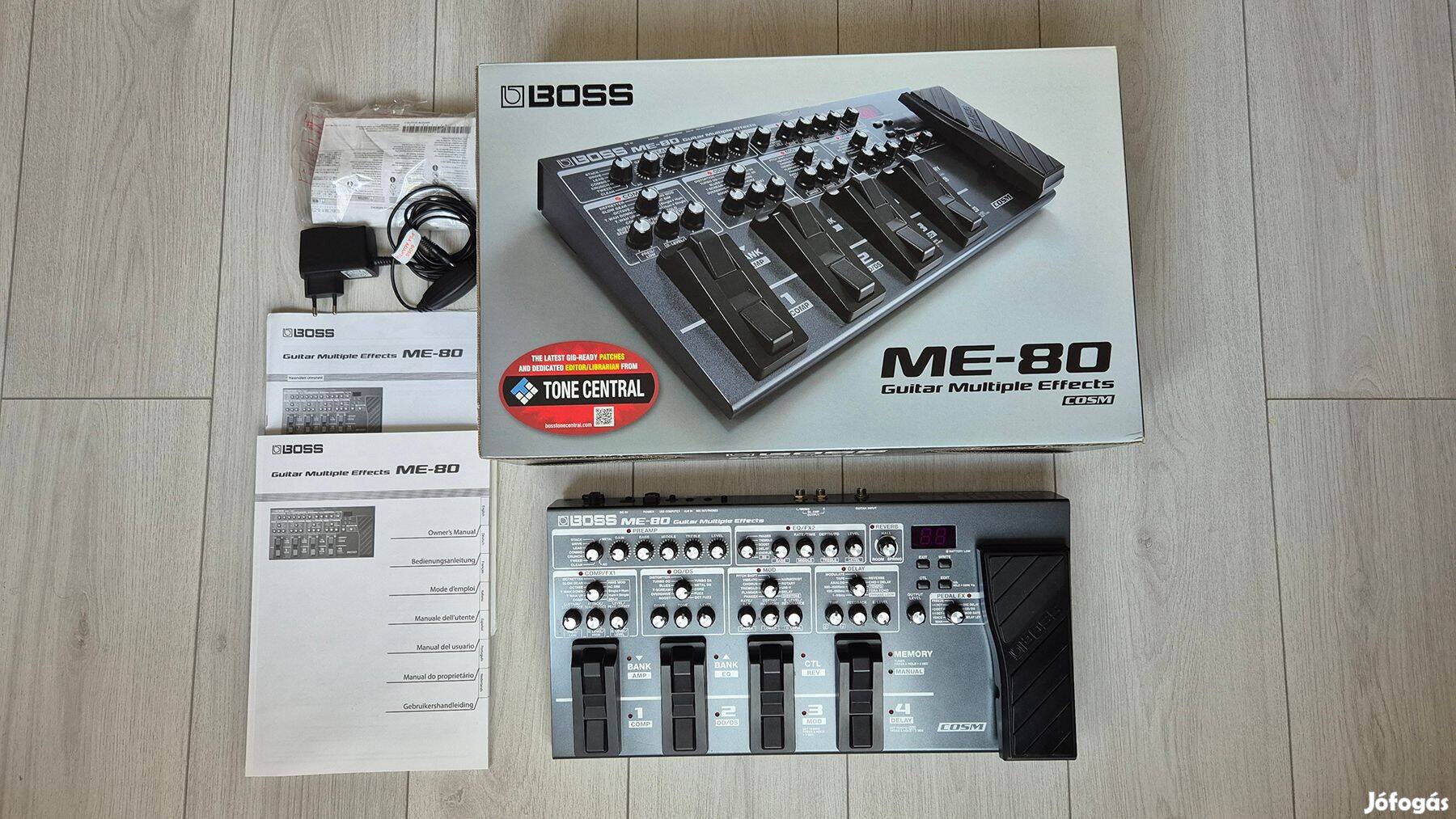 BOSS ME-80 multieffekt hibátlan állapotban