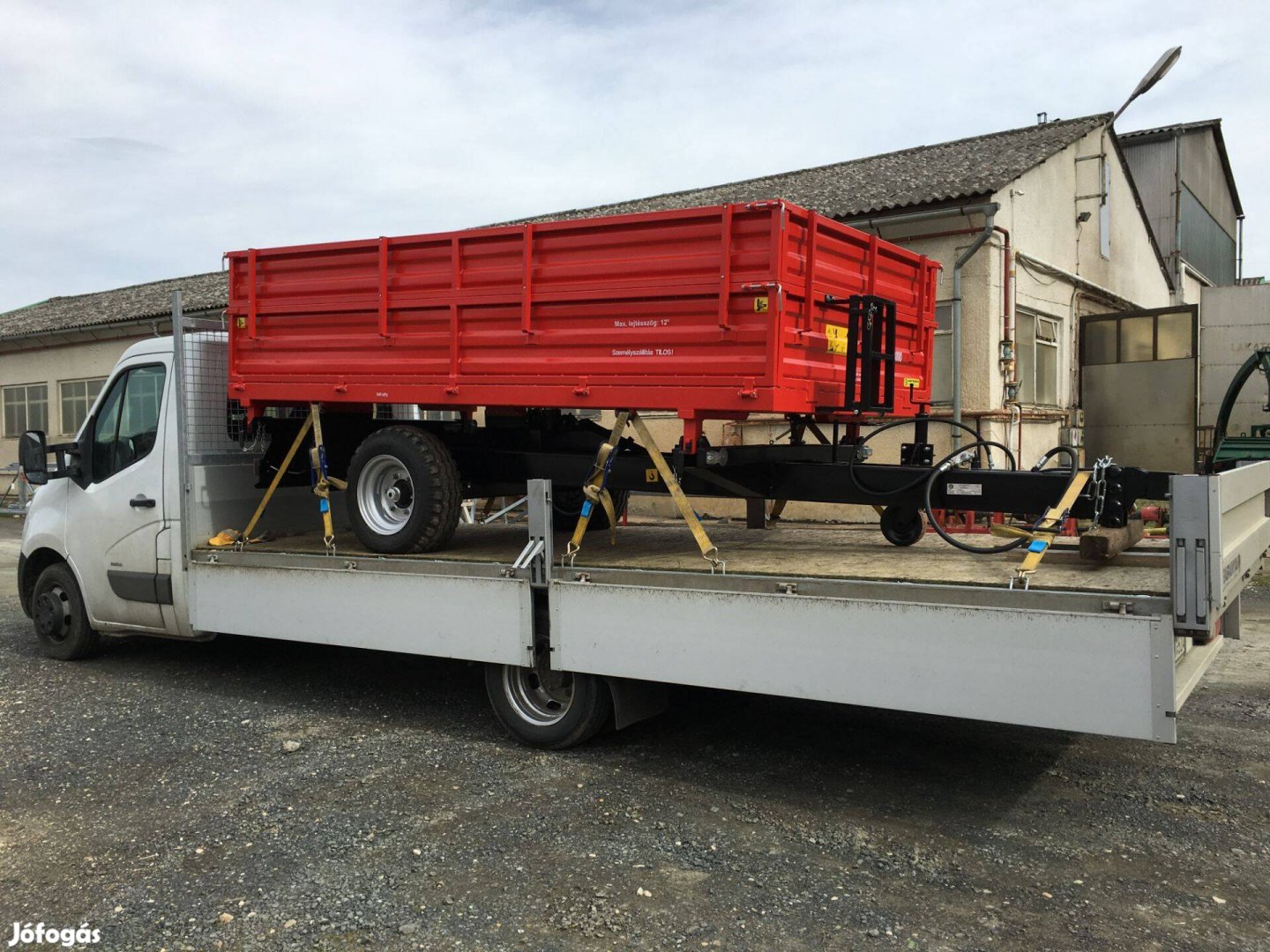 BP-3000 új pótkocsi készletről !