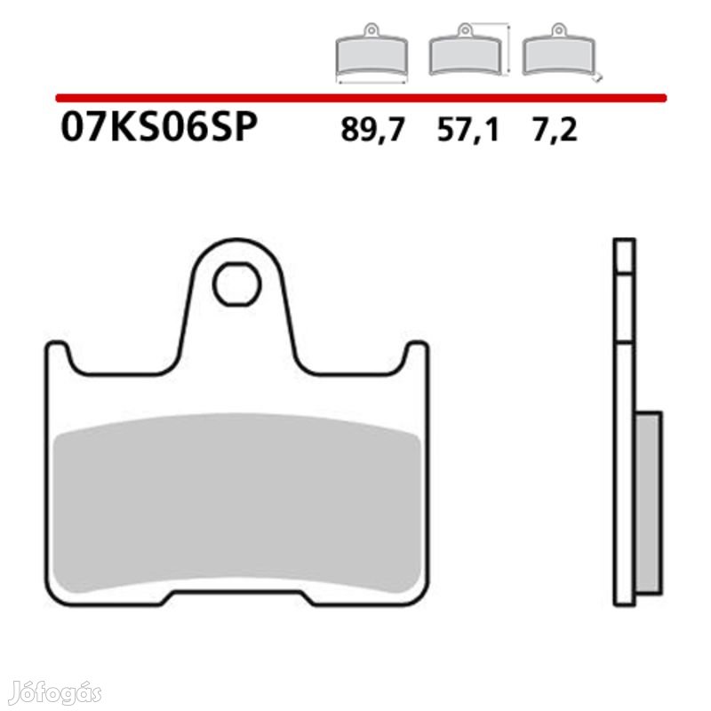 BREMBO szinterelt fékbetétek - 07KS06SP