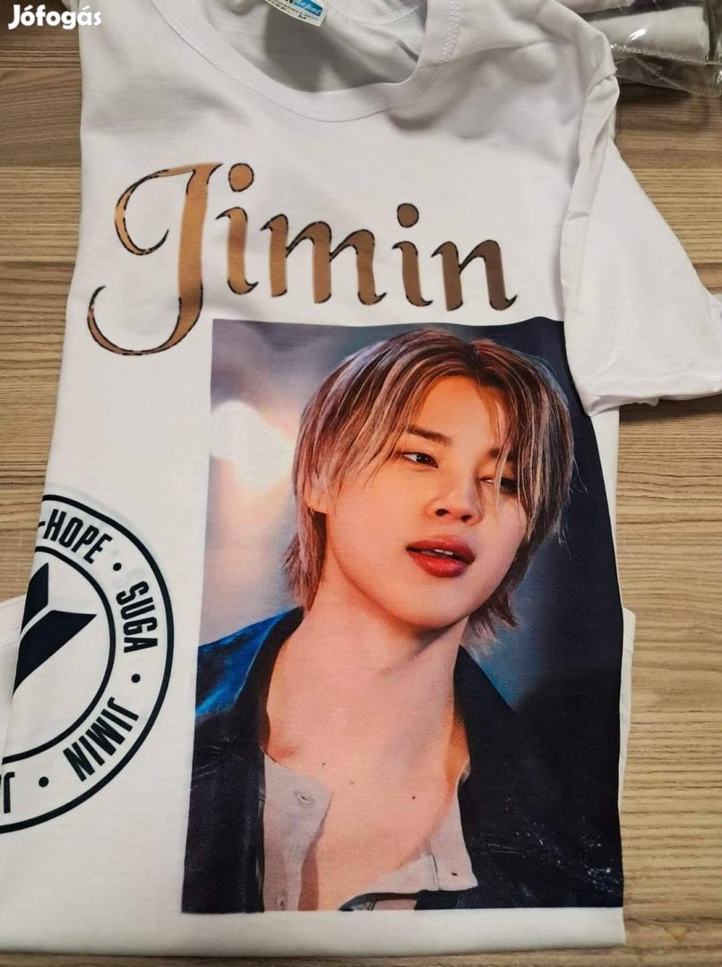 BTS Jimin mintás póló