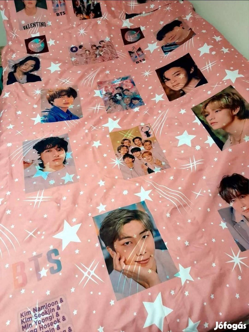 BTS mintás ágynemű-szett