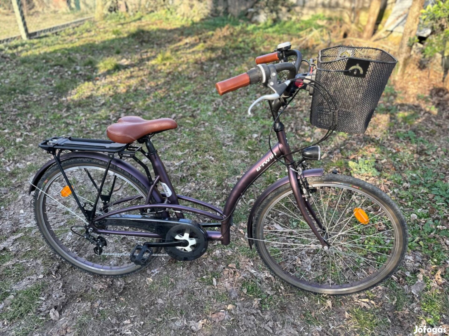 BTwin Elops 320 női városi kerékpár újszerű állapotban eladó