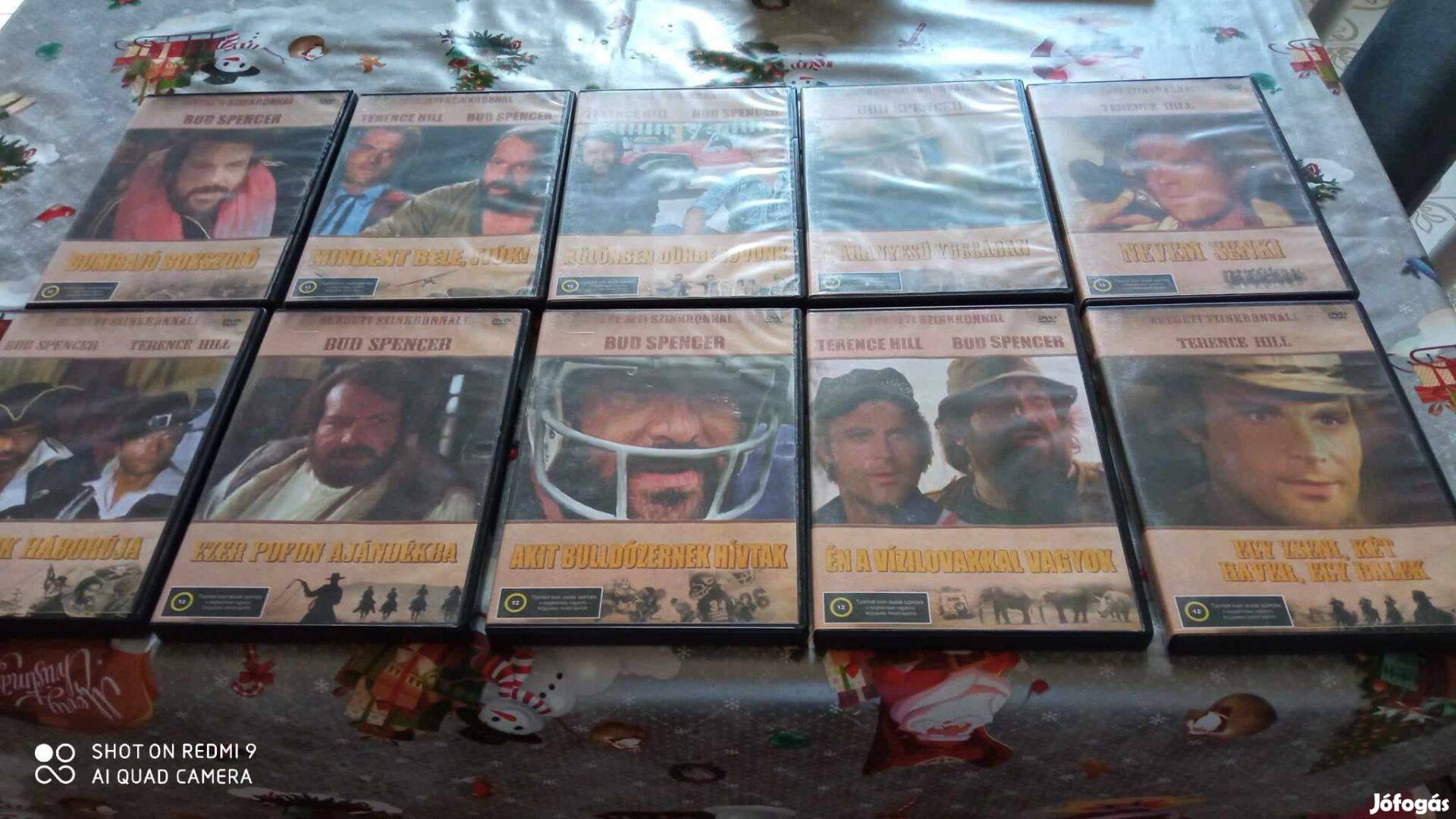 BUD Spencer 10 db-os filmkészlet