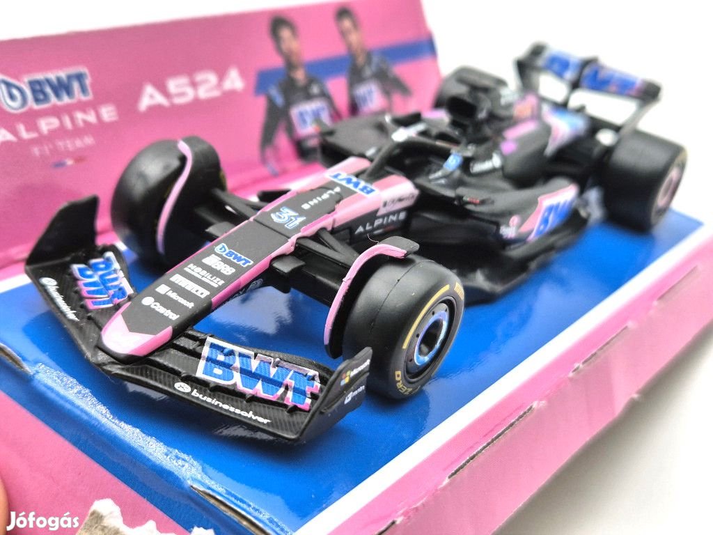 BWT Racing Alpine A524 F1 #31 (2024) - Esteban Ocon -  Bburago - 1:43