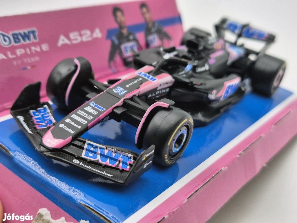 BWT Racing Alpine A524 F1 #31 (2024) - Esteban Ocon -  Bburago - 1:43
