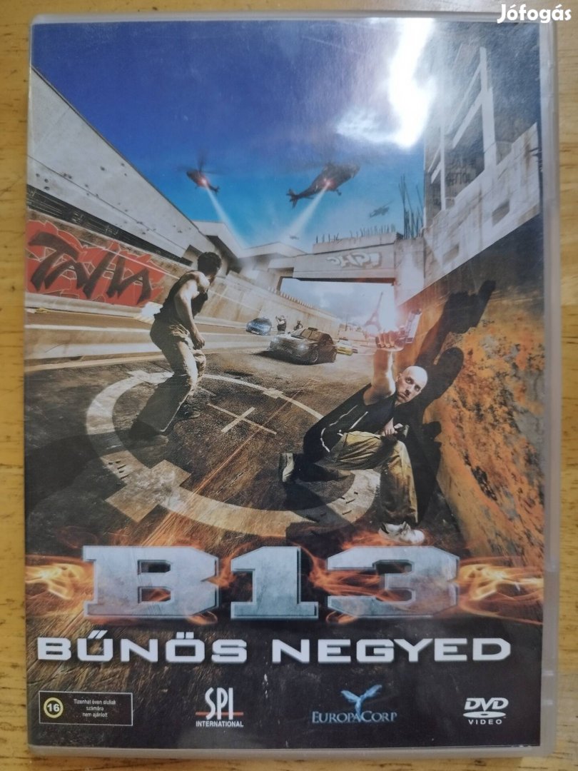 B 13 - Bűnös negyed újszerű dvd