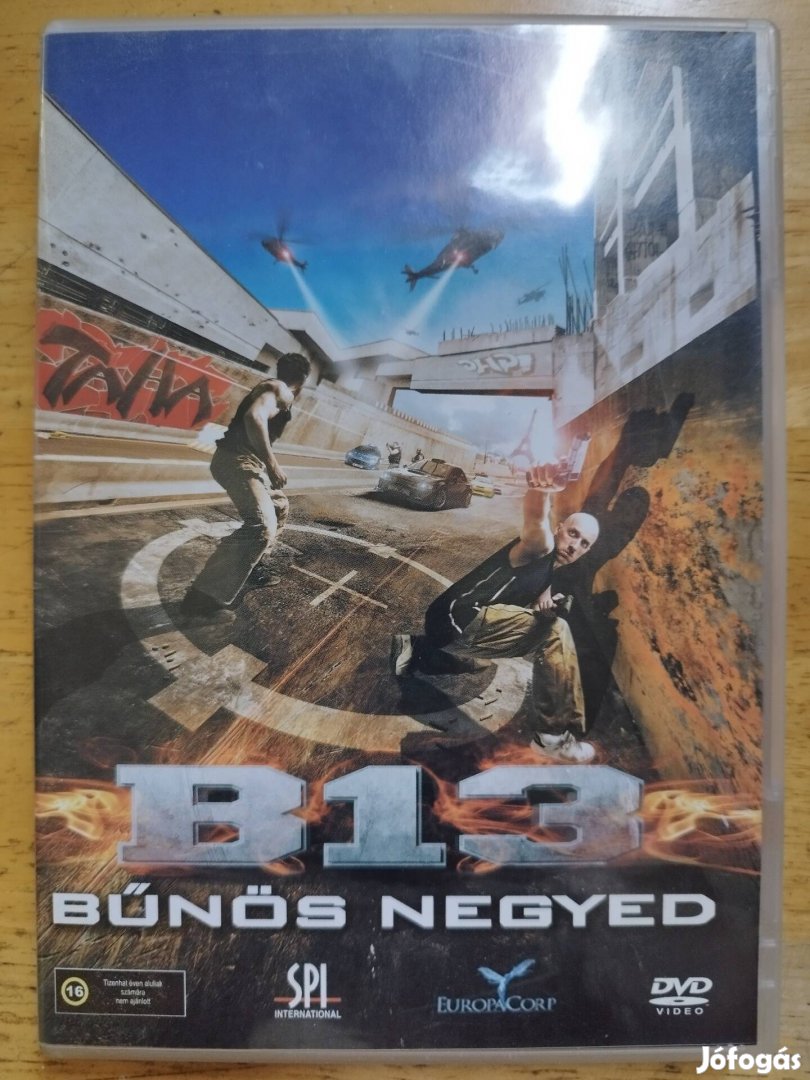 B 13 - Bűnös negyed újszerű dvd 