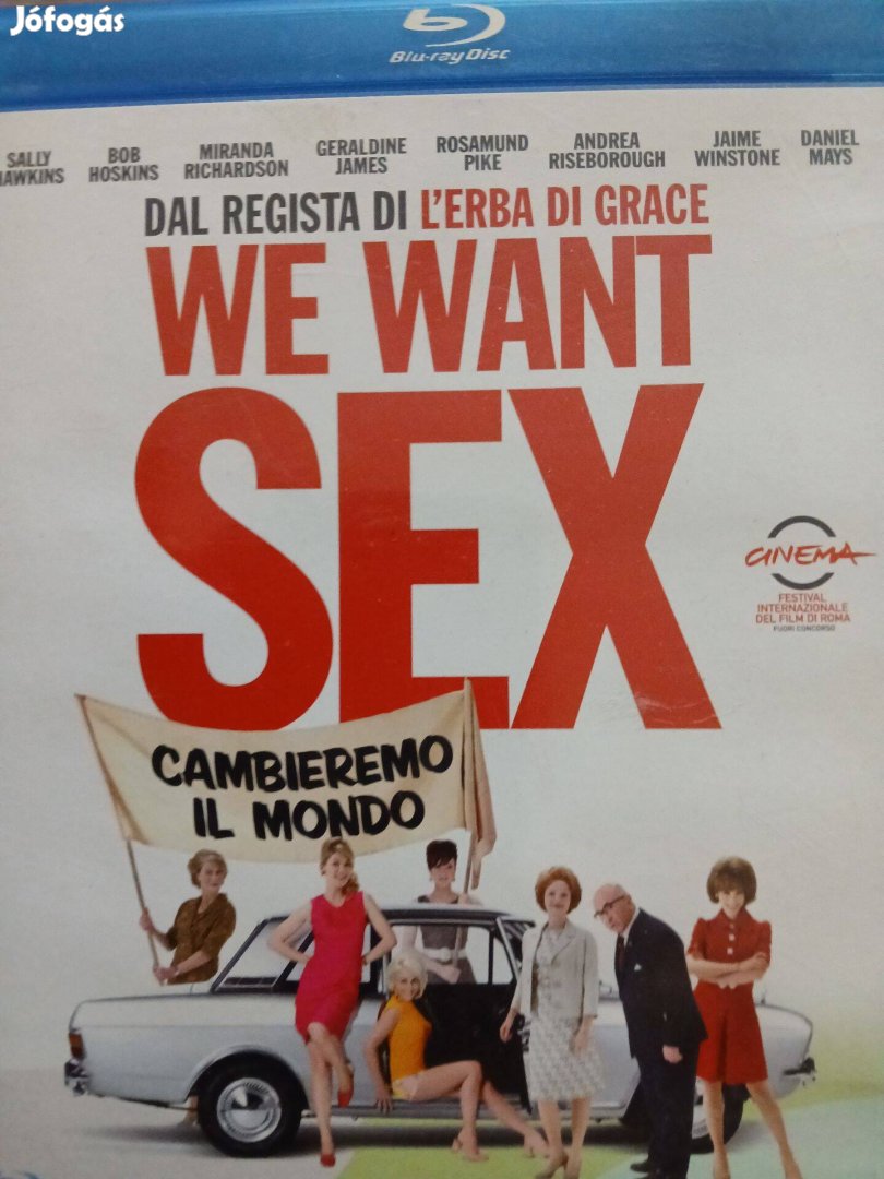B-51. Eredeti Blue Ray Film We Want Sex karcmentes