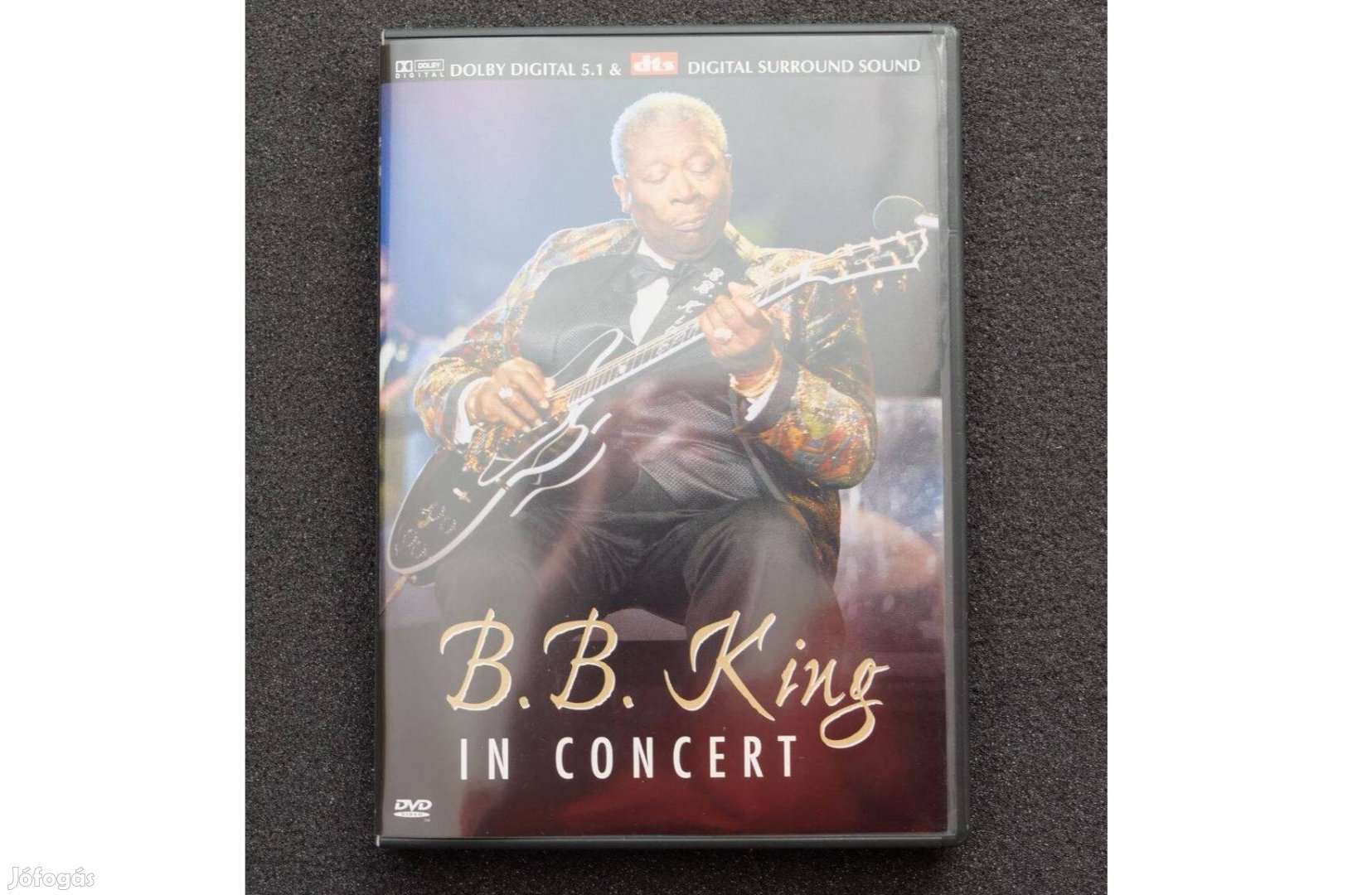 B.B. King In Concert dts + dolby digital 5.1 dvd