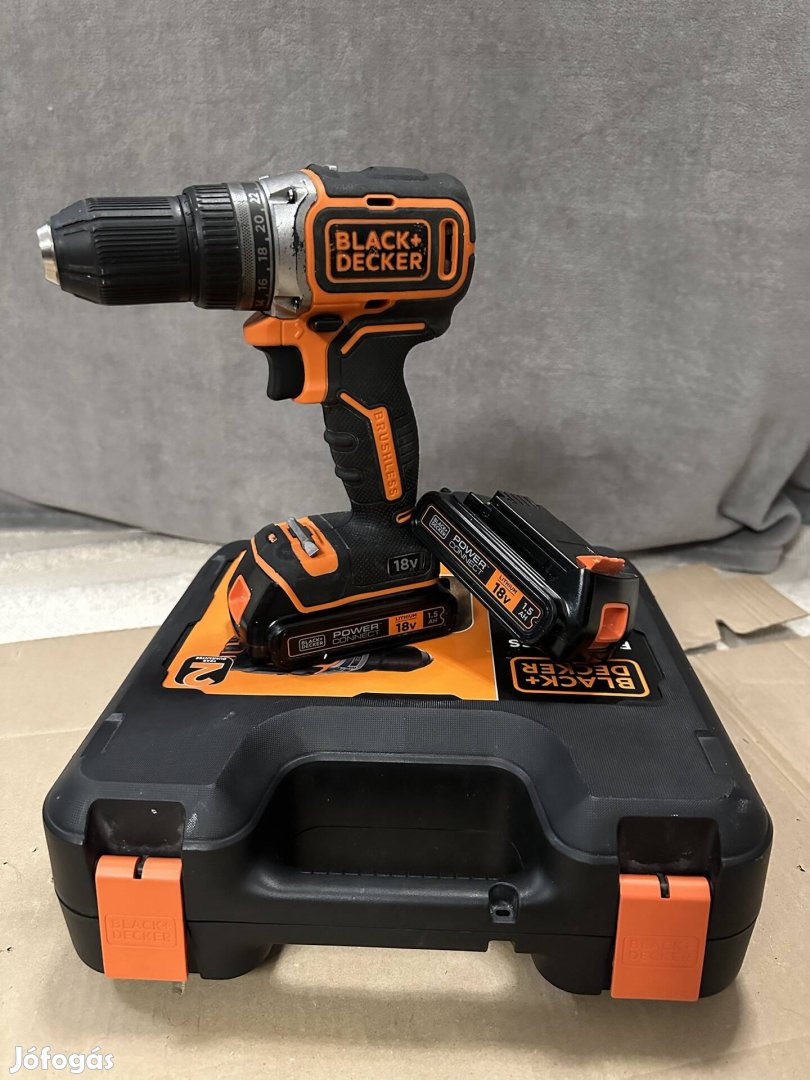 B&D Black and Decker fúró-csavarozó