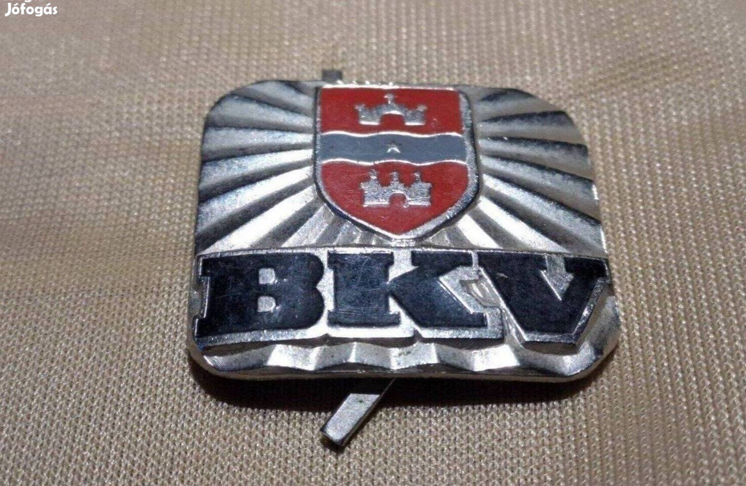 B.K.V szocialista kalap jelvény